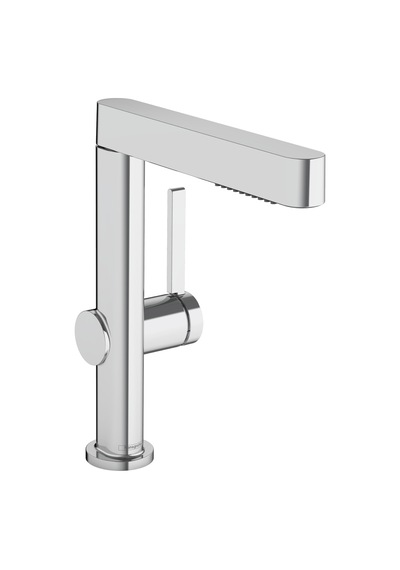 Hansgrohe Finoris Tek Kollu Lavabo Bataryası Çekilebilir Baslık 2 Jet ve Bas-Aç Gider Seti Krom 76063000