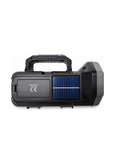 Gold Gp-620 Solar Şarjlı 50 Watt Güçlü Kamp El Feneri Takım Çantalı