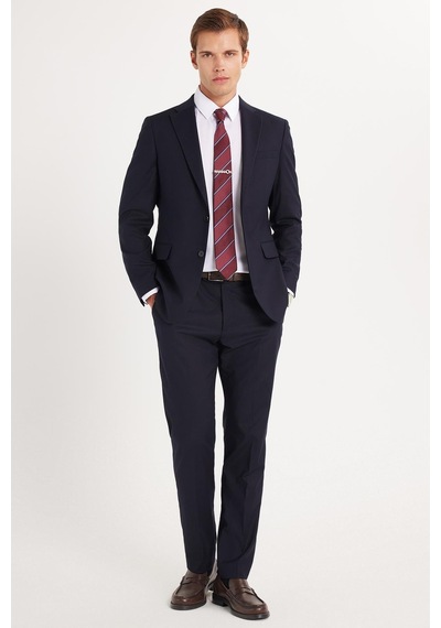 Tudors Erkek Slim Fit Mono Yaka Likralı Esnek Kumaş Lacivert Takım Elbise-33905 Lacivert Tudors Erkek Slim Fit Mono Yaka Likralı Esnek Kumaş Lacivert Takım Elbise-33905 Lacivert