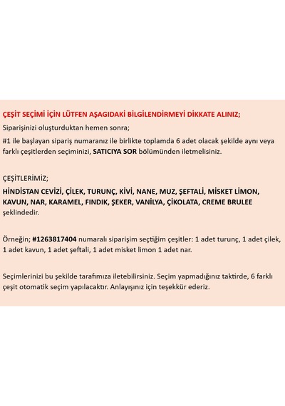 Kokteyl Şurubu Sosu Seti 6 85cl 6x850ml