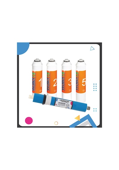 Waterlife Filtre 5 'Li Set Waterlife Su Arıtma Filtresi Bianchi