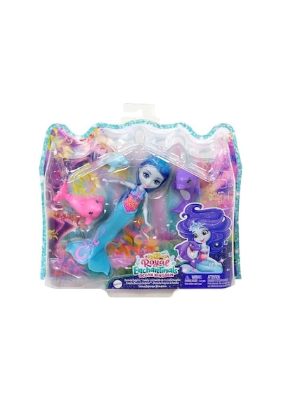 Enchantimals Aile Serileri Oyun Seti Gjx43 - Dorinda Dolphin 000 Açık Krem