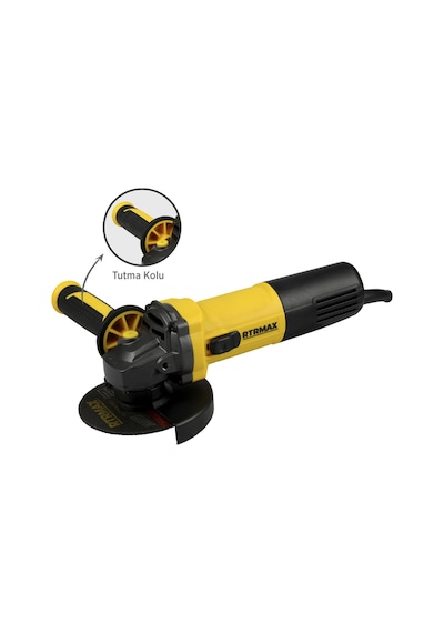 Rtrmax RTM1090 Avuç Taşlama Makinası 125 mm 950 W
