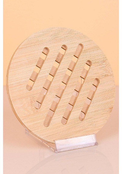 Bambu Nihale - Yuvarlak- 18 Cm X 3 Cm