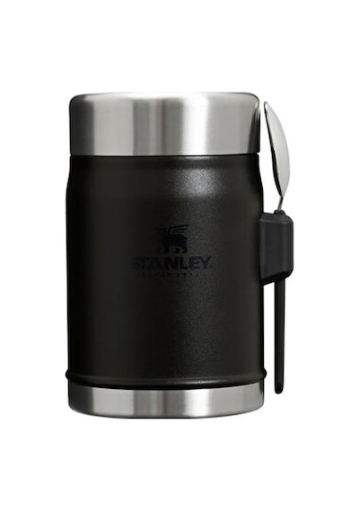 Stanley The Legendary Food Jar + Spork 0.4l Yemek Termosu 10-11353-0105 Siyah