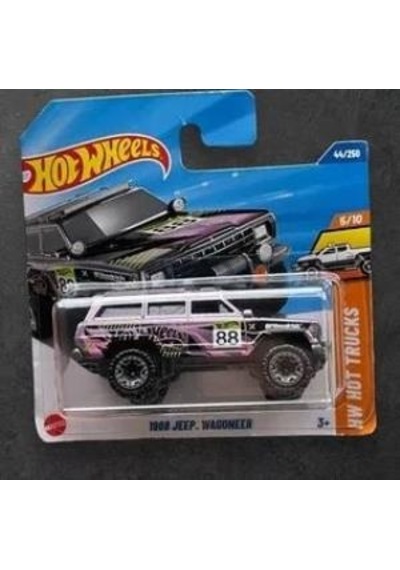 Hot Wheels 1988 Jeep Wagoneer 6/10 44/250 Model Araba