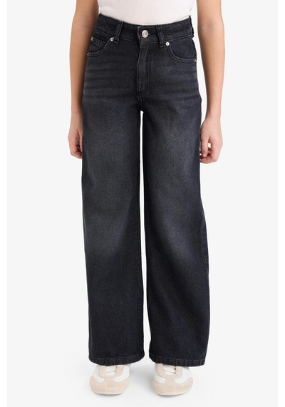 Defacto 90's Wıde Leg Geniş Paça Jean Pantolon Kız Çocuk G4647A826SP