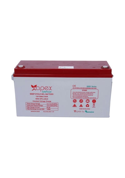 12v 150ah Safepower Jel Akü Apex