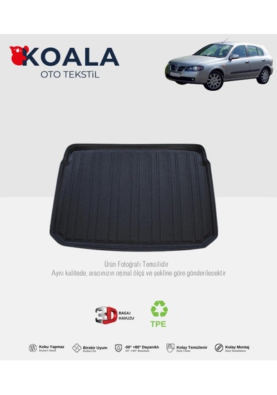 Nissan Almera Hatchback 2000-2006 3d Bagaj Havuzu
