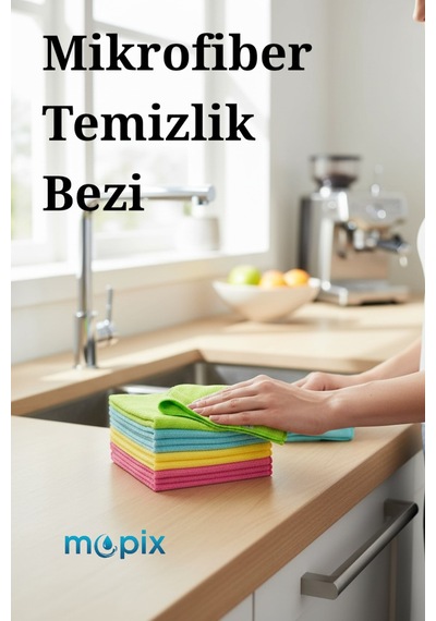 Mikrofiber Temizlik Bezi 10'lu 40 40 - 79243802 Diğer