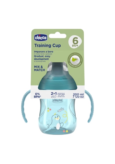 Chicco Yarı Yumuşak Uçlu Bardak Erkek Mavi