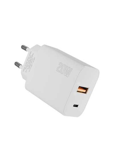 Hytech Hy-xe46 Type Usb-c 20w Pd +usb Qc 3.0 Hızlı Ev Şarj Adaptörü Kdo