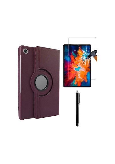 Samsung Galaxy Tab A 10.1'' Inç Sm-t510-t515-t517 Kılıf Tablet Kılıfı 3lü Set Arka Kapak