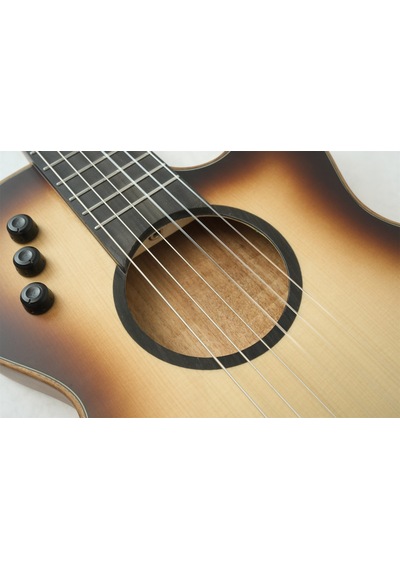 Smıger Le-c1 Sb 40" İnce Kasa Kesik Elektro Klasik Gitar Sunburst