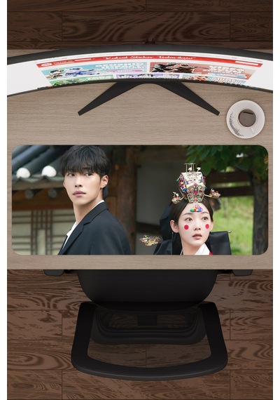 Mr Plankton K Drama Kdrama V1 70x30 Xl Gaming Kauçuk Kaymaz Taban Mouse Pad Fare Altlığı