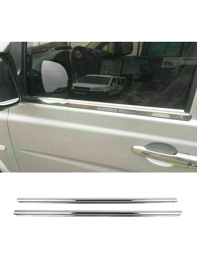 Mercedes Vito W639 Krom Cam Çıtası 2 Prç P.çelik 2003-2014 Arası