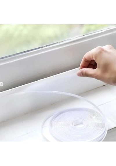 Dayanıklı Kolay Kullanım Yapışkanlı Cırt Cırtlı Tek Kanat Pencere Sineklik - 75x125 Plastik