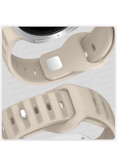 Ayrex Galaxy Watch 8 40mm/44mm Ve Watch 8 Classic 46mm İle Uyumlu Konforlu Ve Yumuşak Rugged Silikon Kordon