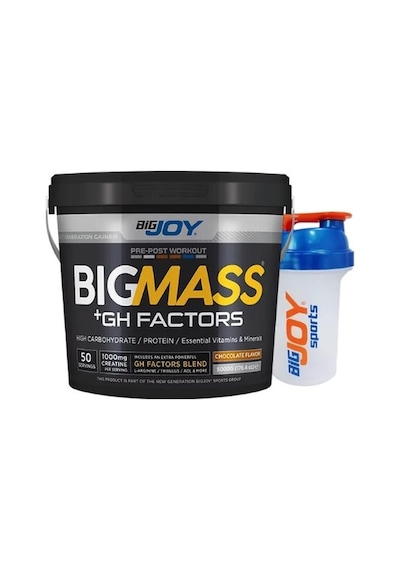 Bigjoy Sports Bıgmass Gainer + Gh Factors Çikolata 5000 Gr