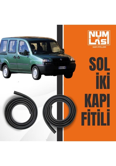 Fiat Doblo 2001-2005 Sol Ön Ve Arka Kapı Fitili-a Kalite-numlas-nm4298