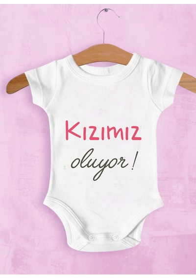 Tuğbababy Baby Kız Bebek Beyaz Kızımız Oluyor Zıbın Kız Erkek Beyaz