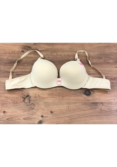 Umt Underwear Umt Kadın Desteksiz Boş B Cup Balenli Telli Sütyen 916 Ten