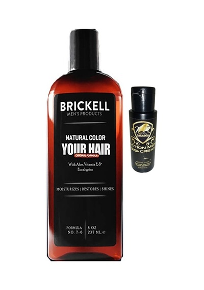 Brickell Erkeklere Saçsakal Beyazlıkgiderici 237 Ml Şampuan + Caraboa Seksperformans Kremi 60 Ml