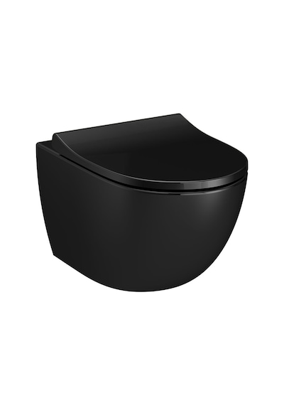 VitrA Sento Rim-ex Asma Klozet 54 cm Siyah 7748B070-0559