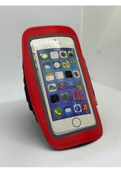 Kırmızı Apple Uyumlu iPhone 14 Pro Max Kol Bandı Koşu İçin 14 Pro Max Telefon Kılıfı 14.5 Cm 8 Cm Kol Bandı