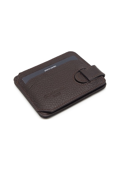 Pierre Cardin Floater Kahve Unisex Deri Kartlık Ft0510 Kahverengi