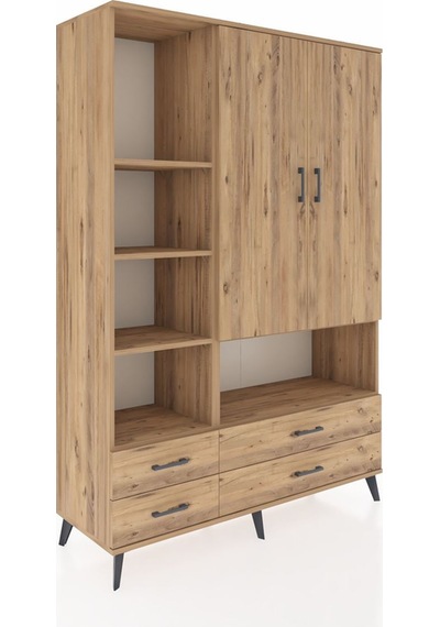Hyperion Dolap 8 Raflı 4 Çekmeceli 2 Kapaklı 132x44x195 Çam-çam/çam Atlas Çam/atlas Çam - Atlas Çam Hyperion Dolap 8 Raflı 4 Çekmeceli 2 Kapaklı 132x44x195 Çam-çam/çam Atlas Çam/atlas Çam - Atlas Çam