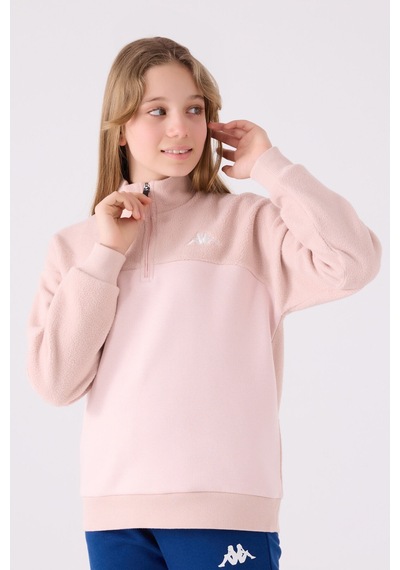 Kappa Kız Çocuk Pembe Sweatshirt 5274-45427 Pembe