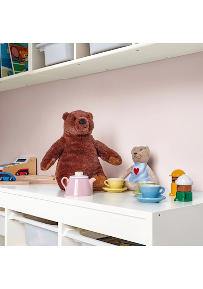 Ikea Djungelskog Peluş Oyuncak 28 Cm Kahverengi - Koyu Kahverengi