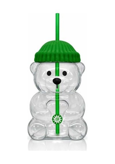 Bearista Plastik Soğuk İçecek Bardağı Kullanım Keyif Çok Renkli
