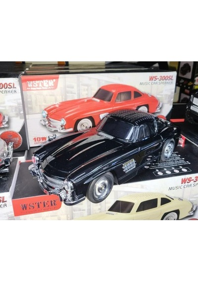 Ws-300sl Klasik Benz Model 10w Bluetooth Hoparlör Fm Radyo Usb