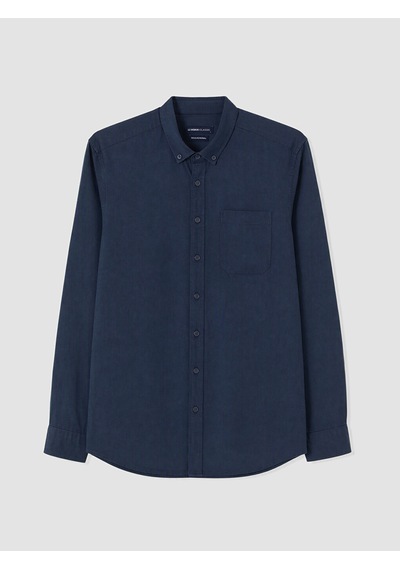 Lcwaıkıkı Classic Lacivert Regular Fit Gabardin Erkek Gömlek