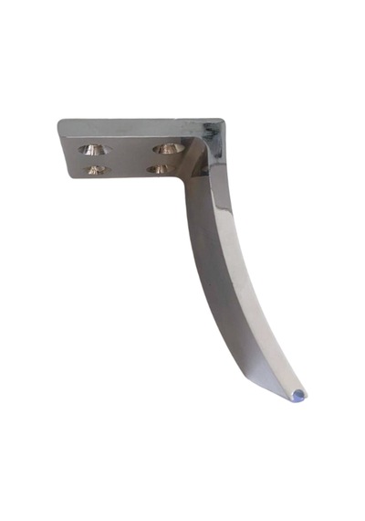 Yay Krom 12cm Metal Ayak Masa Dolap Ve Mobilya Ayağı Krom 12cm Metal 4 Adet Krom