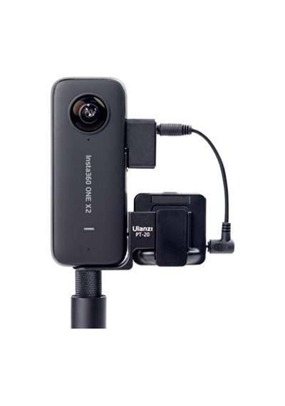 Ulanzi Pt-20 Insta360 One X2 Için Invisible Mic Cold Shoe Rode Wireless Go Çok Renkli