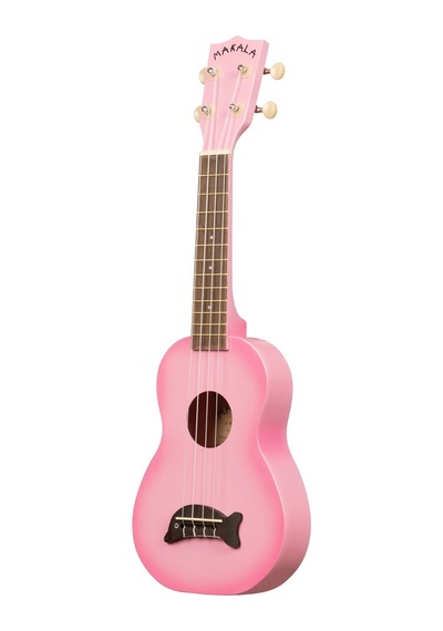 Kala Makala Dolphin Soprano Ukulele Pink Burst
