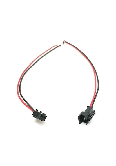 Electroon 2Li Soketli Kablo Dişi-Erkek Takım 10Cm - 50Adet