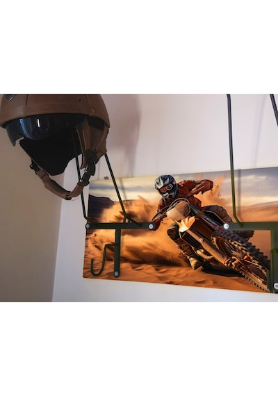 Özel Fotoğraflı Kask Askısı, Motorcu Kask Askısı, Personalv20