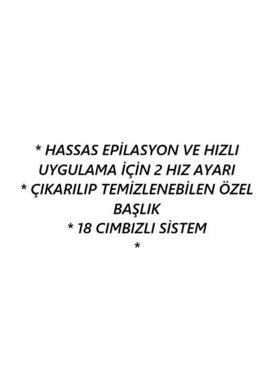 Arzum Rosy Epilasyon Cihazı Ar5029