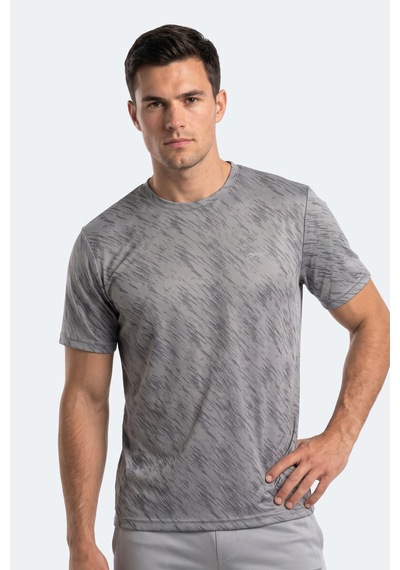 Slazenger Hady I Erkek Koyu Gri Tişört