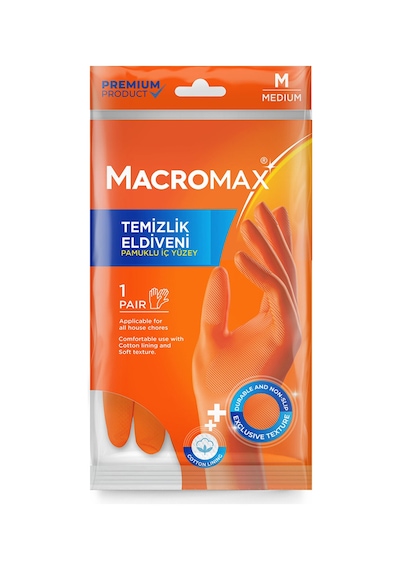 Macromax Standart Eldiven Medium 3 Adet
