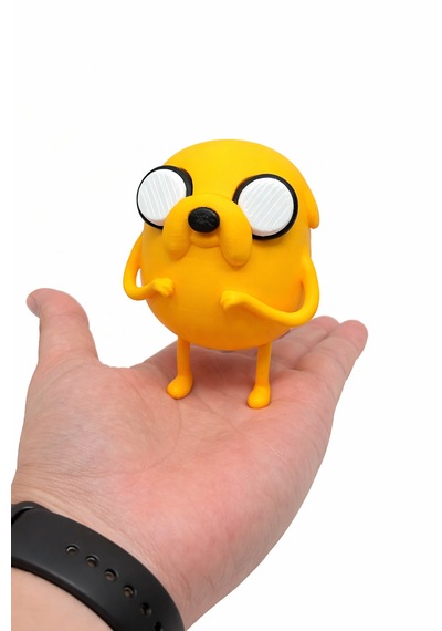 Jake The Dog Figür Adventure Time Karakter Figürü Dekoratif 3d Baskı Koleksiyon Figürü 0