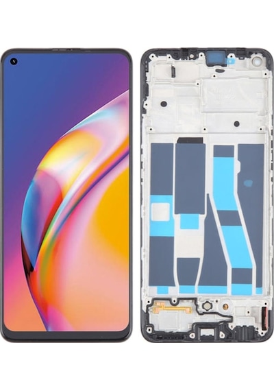 Cph2205 Reno 5 Lite Ekran Lcd Uyumlu Dokunmatik Full Çıtalı Tft-oppo-reno-5-lite-lcd
