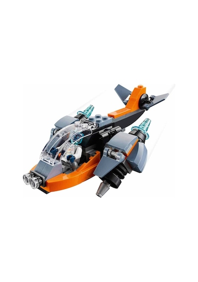 LEGO® Creator 31111 3’Ü 1 Arada Siber İnsansız Hava Aracı 113 Parça