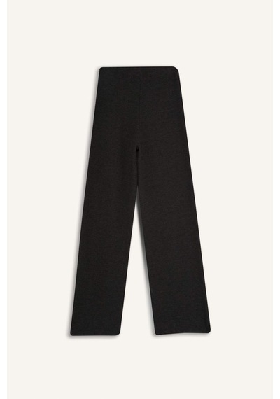 Defacto Wide Leg Düz Paça Pantolon E9913ax25auar169 Antrasit