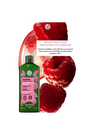 Yves Rocher Renk Koruyucu Şampuan - Boyalı Saçlar / Couleur - Sls,sles İçermez , Vegan -300ml