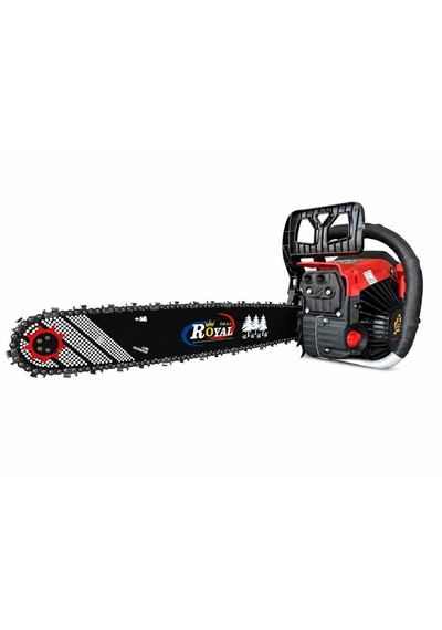 Öm-ka Royal RG5200 52CC Çift Egzozlu Motorlu Testere 51 CM Kama 3.6 HP Benzinli Ağaç Kesme Makinesi